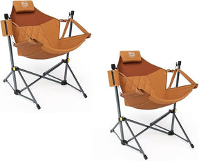 TIMBER RIDGE Hammock Camping Chair with Adjustable Backrest, Heavy Duty Folding Hammock Chair Supports 300lbs, Portable