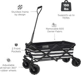 Creative Outdoor Original Folding Wagon All-Terrain Wheels, alternate view 2
