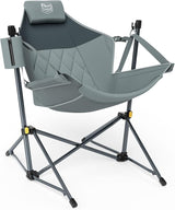 TIMBER RIDGE Hammock Camping Chair with Adjustable Backrest, Heavy Duty Folding Hammock Chair Supports 300lbs, Portable