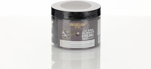 Mercury Rise .68 Cal Rubber Steel Core Balls - 100 Count