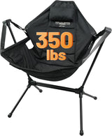 Himalaya Hammock Camping Chair, Swinging Portable Folding Camp Chairs for Adults Heavy Duty Foldable Oversized Rocker with