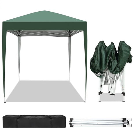 Outvita 6.5x6.5ft Pop Up Canopy Tent, Outdoor Instant Shelter Folding Canopy with Carry Bag for Commercial Events, Party,