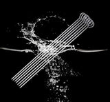 12 inch Barbecue Skewers Metal BBQ Sticks,12Pack Stainless Steel Square Skewer,Kebob,kabob Sets for Grill Outings Cooking