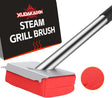 Grill Brush Bristle Free,BBQ Replaceable Scraper Cleaning Head,Safe Grill Accessories for Cast Iron Grates/Porcelain/Weber