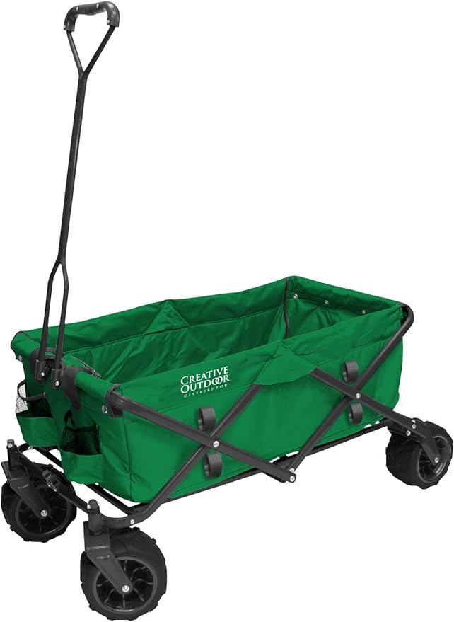 Creative Outdoor Original Folding Wagon All-Terrain Wheels, alternate view 3