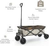 Creative Outdoor Original Folding Wagon All-Terrain Wheels, alternate view 2