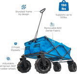 Creative Outdoor Original Folding Wagon All-Terrain Wheels, alternate view 2