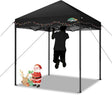 COBIZI 6.6x6.6ft Pop Up Canopy Tent, Heavy Duty Canopy Easy Set up All Weather Waterproof Outdoor Canopy Tent for Parties,