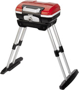 Cuisinart Petite Gourmet Portable Gas Grill with VersaStand, Compact Portable Grill Propane, 150 Sq. In. Cooking Surface,