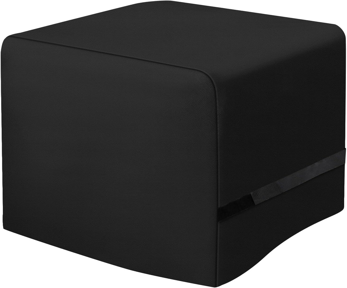 Side Fire Box Grill Cover Fits for Char-Griller 22424 72424 E82424 Portable Tabletop Grill, 600D Heavy Duty BBQ Cover