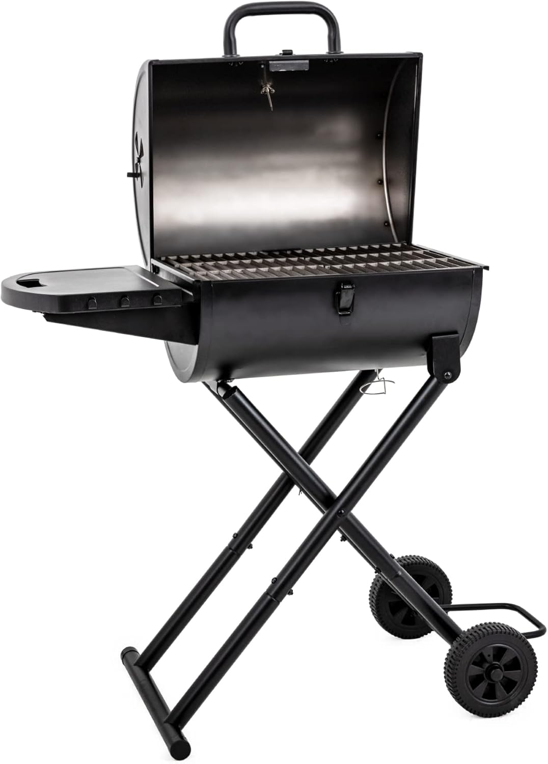 Char-Griller E1816 King-Griller Gambler Portable Charcoal Grill in Black, alternate view 2