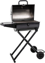 Char-Griller E1816 King-Griller Gambler Portable Charcoal Grill in Black, alternate view 2