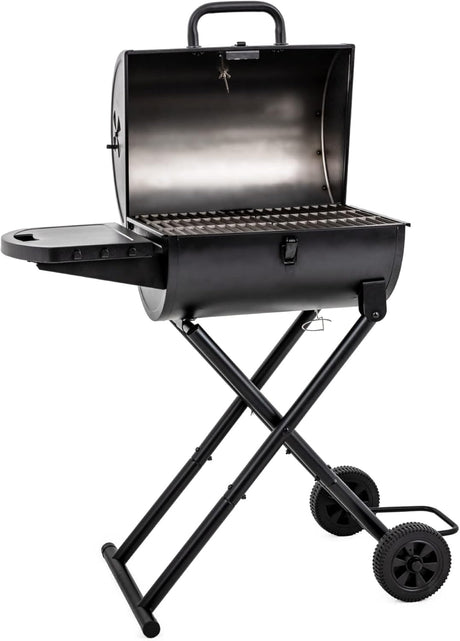 Char-Griller E1816 King-Griller Gambler Portable Charcoal Grill in Black, alternate view 2