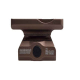 Raven Supply Replica Airsoft Geissele Super Precision Scope Riser in Sand color bridge, alternate view 4