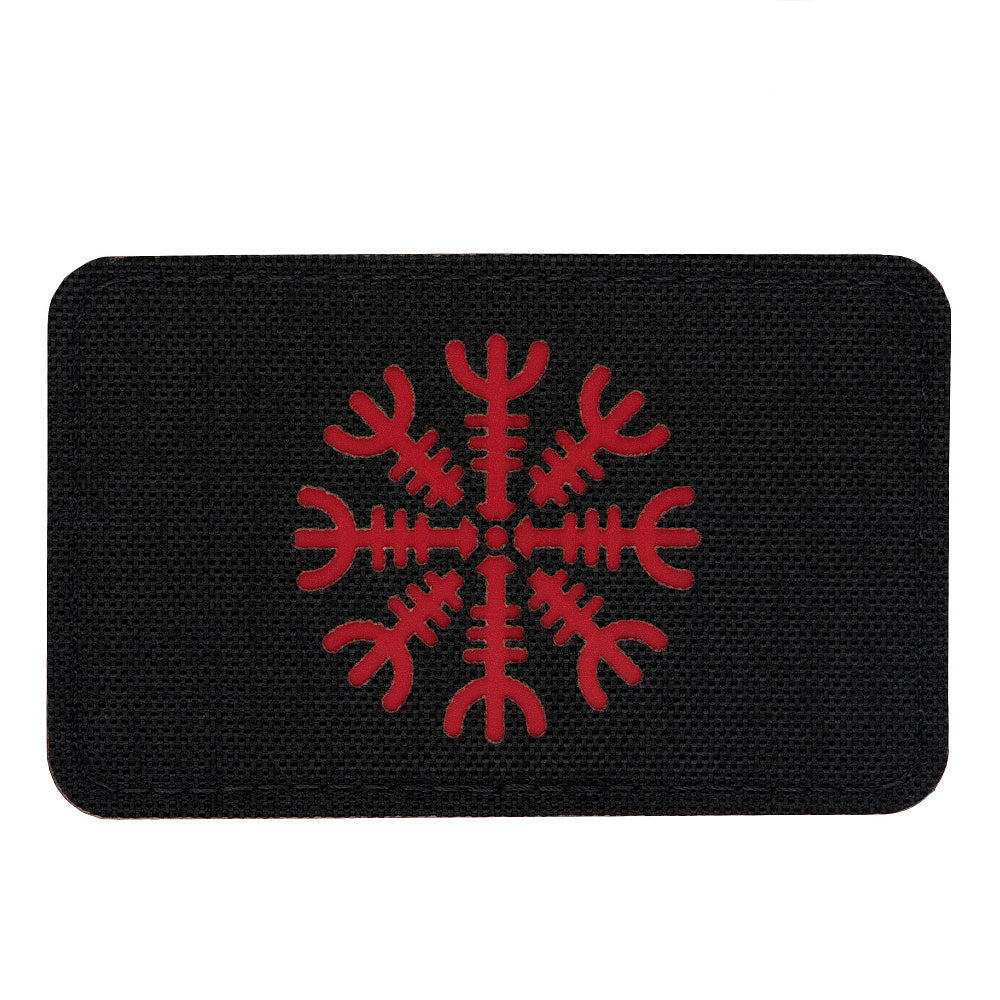 M-Tac Patch Helm of Awe Horizontal Laser Cut in Ranger Greeen/Black, alternate view 6