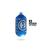 "Diamond Series" Skeleton Air Hyperlight Air Tank 68CI (BOTTLE ONLY) – Silver/Black — alternate view 3