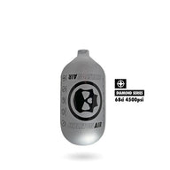 "Diamond Series" Skeleton Air Hyperlight Air Tank 68CI (BOTTLE ONLY) – Purple/White — alternate view 6