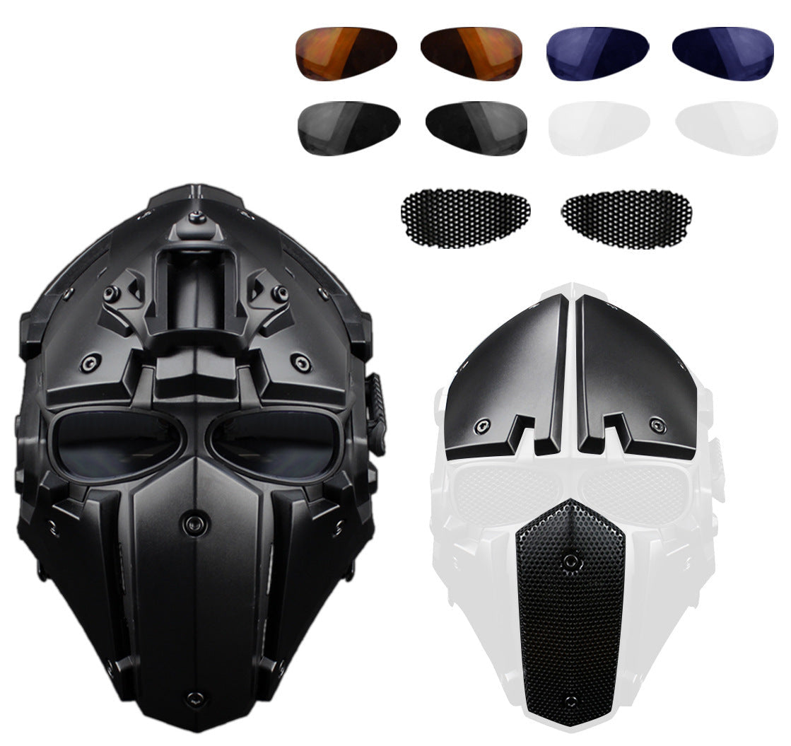 Raven Supply Ronin-Style Tactical Helmet in Silver