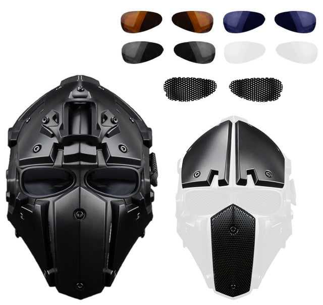 Raven Supply Ronin-Style Tactical Helmet in Silver