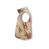 Lightweight NyCo Ripstop Vest with Fleece Lining in 6-Color Desert, alternate view 2