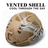 ATE® Bump Tactische Helm | Lichtgewicht Stootbescherming – Hard Head Veteranen