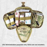 Votagoo Tactical Medical MOLLE First Aid Pouch in Camo, alternate view 2