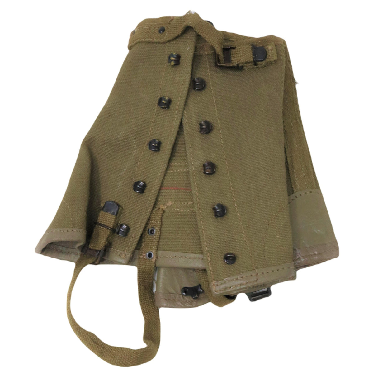 Vintage Italian Military Gaiters, No Laces, 2, alternate view 3