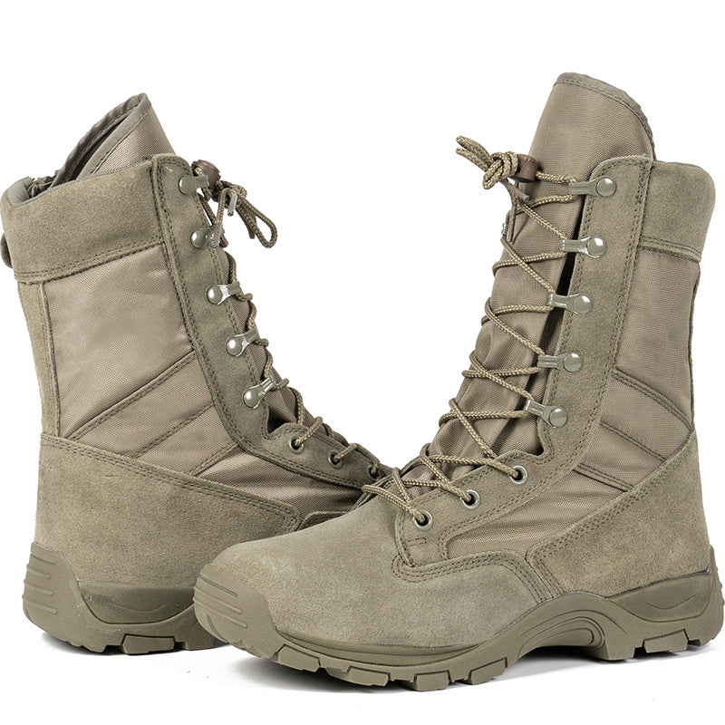 Raven Supply Lightweight Desert Combat Boots in Black, alternate view 5