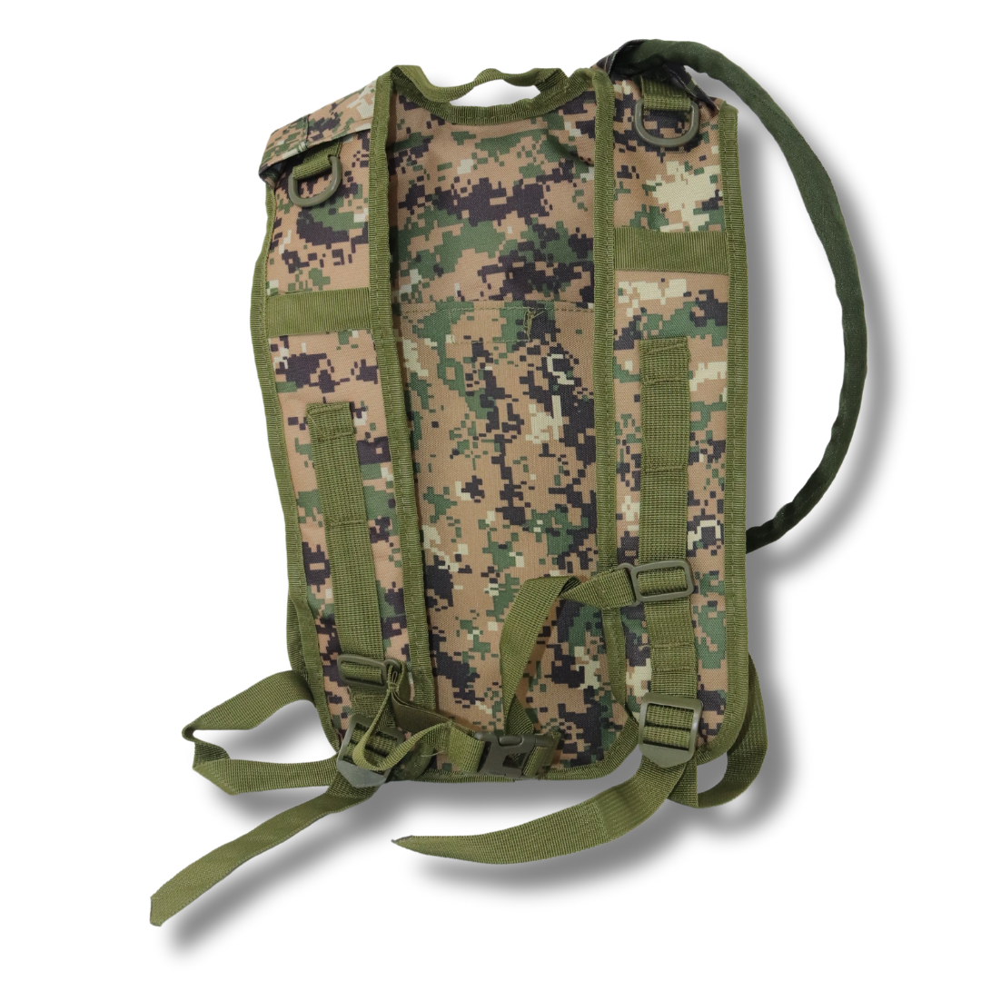 McGuire Gear Tactical Hydration System in Tan, alternate view 2