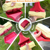 Grill Brush for Outdoor Grill, Bristle Free Steam Grill Brush with Scraper, BBQ Grilling Accessories BBQ Brush Non Metal