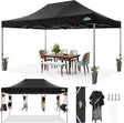 COBIZI 10x15 FT Pop up Canopy Tent,Heavy Duty Easy Up Commercial Outdoor Party Canopy Tents for Wedding Parties All Season