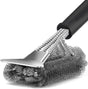 BBQ Grill Brush for Outdoor Grill Safe Stainless Steel Woven Wire Heavy Duty Grill Accessories Cleaning BBQ Accessories,