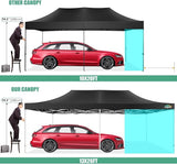 COBIZI 13x26 Pop Up Tent Heavy Duty Canopy with Removable Sidewalls Party Tent Outdoor Wedding Large Event Tent with Roller