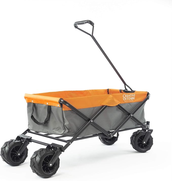 Creative Outdoor Original Folding Wagon All-Terrain Wheels, alternate view 8