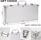 Supernal 21Pcs Deluxe Grill Tool Set Extra Thick Stainless Steel Grill Tool Set for Men Heavy Duty BBQ Tool Set Outdoor