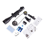 Pinty Nova 3-in-1 4-12x50 SFP Rifle Scope Combo, Green Laser, alternate view 10