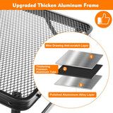 Folding Table, Easy for Storage, Compact Portable Picnic Table for Grill, Outdoor Camping, Garden, Patio, Dining, BBQ,