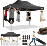 COBIZI 10x15 Pop Up Canopy Tent Heavy Duty Without Sidewall, Commercial Outdoor Easy Pop Up Gazebo for Party Wedding All