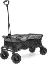 Creative Outdoor Push Pull Hauler Wagon for Kids, 200lbs Weight Capacity, All-Terrain Collapsible and Portable Folding Cart,