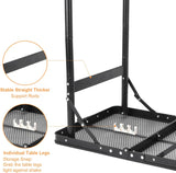 Camping Table Grill 4 Height Adjustable Small Folding 2FT Foldable Picnic Portable Grill Stand Mesh Outdoor Beach BBQ RV
