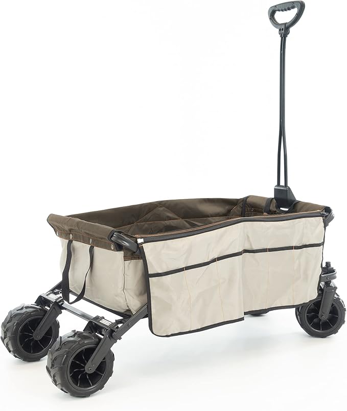 Creative Outdoor Original Folding Wagon All-Terrain Wheels, alternate view 9
