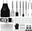 BBQ Accessories Grill Tools - Grilling Gifts for Men Dad, 32Pcs Heavy Duty Stainless Steel Barbecue Grill Accessories for