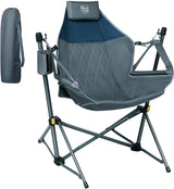 TIMBER RIDGE Hammock Camping Chair with Adjustable Backrest, Heavy Duty Folding Hammock Chair Supports 300lbs, Portable