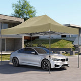 COBIZI 10x15 Heavy Duty Pop up Canopy Tent with 4 sidewalls Commercial Outdoor Canopy Wedding Party Tents for Wedding All