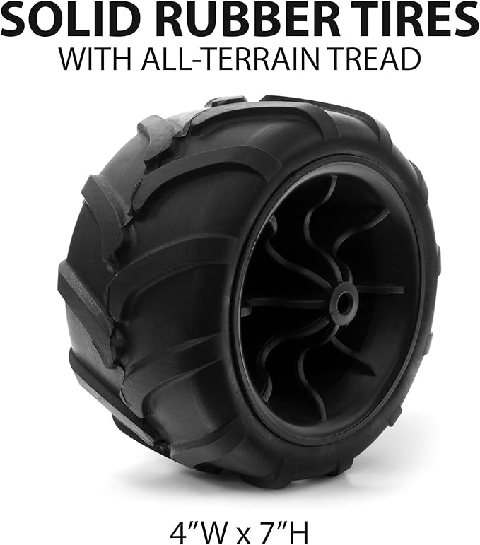 Creative Outdoor Original Folding Wagon All-Terrain Wheels, alternate view 9