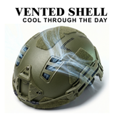 ATE® Bump Tactische Helm | Lichtgewicht Stootbescherming – Hard Head Veteranen