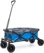 Creative Outdoor Push Pull Hauler Wagon for Kids, 200lbs Weight Capacity, All-Terrain Collapsible and Portable Folding Cart,
