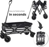 Creative Outdoor Original Folding Wagon All-Terrain Wheels, alternate view 4