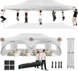 COBIZI 13x26 Pop Up Tent 13x26 Canopy with Sidewalls Heavy Duty Canopy Party Tent for Parties, Outdoor Wedding Large Event