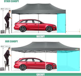 COBIZI 13x26 Pop Up Tent 13x26 Canopy with Sidewalls Heavy Duty Canopy Party Tent for Parties, Outdoor Wedding Large Event